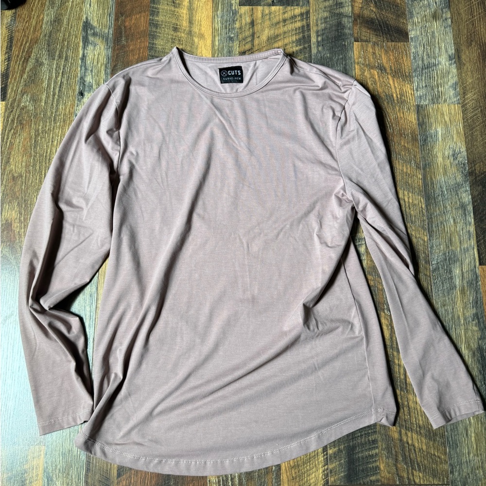 Cuts Clothing Long Sleeve Shirt - Taupe
